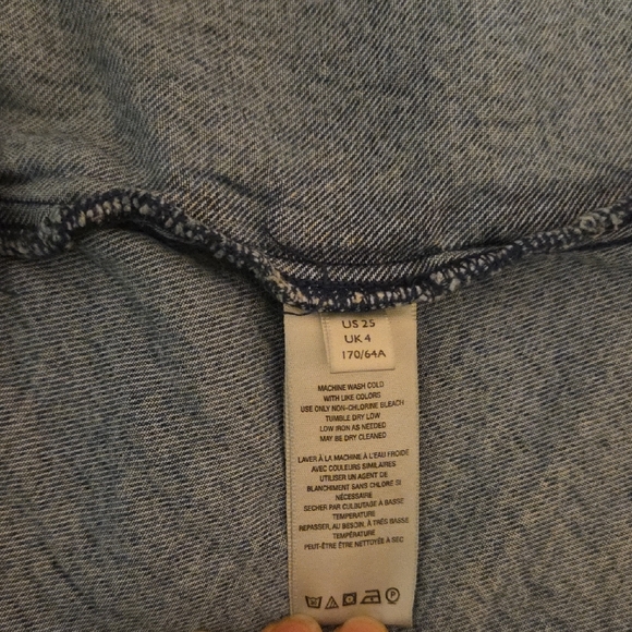 We The Free Blue Denim Skirt - Picture 8 of 8